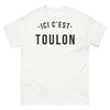T-shirt Toulon blanc - Ici C'est Toulon
