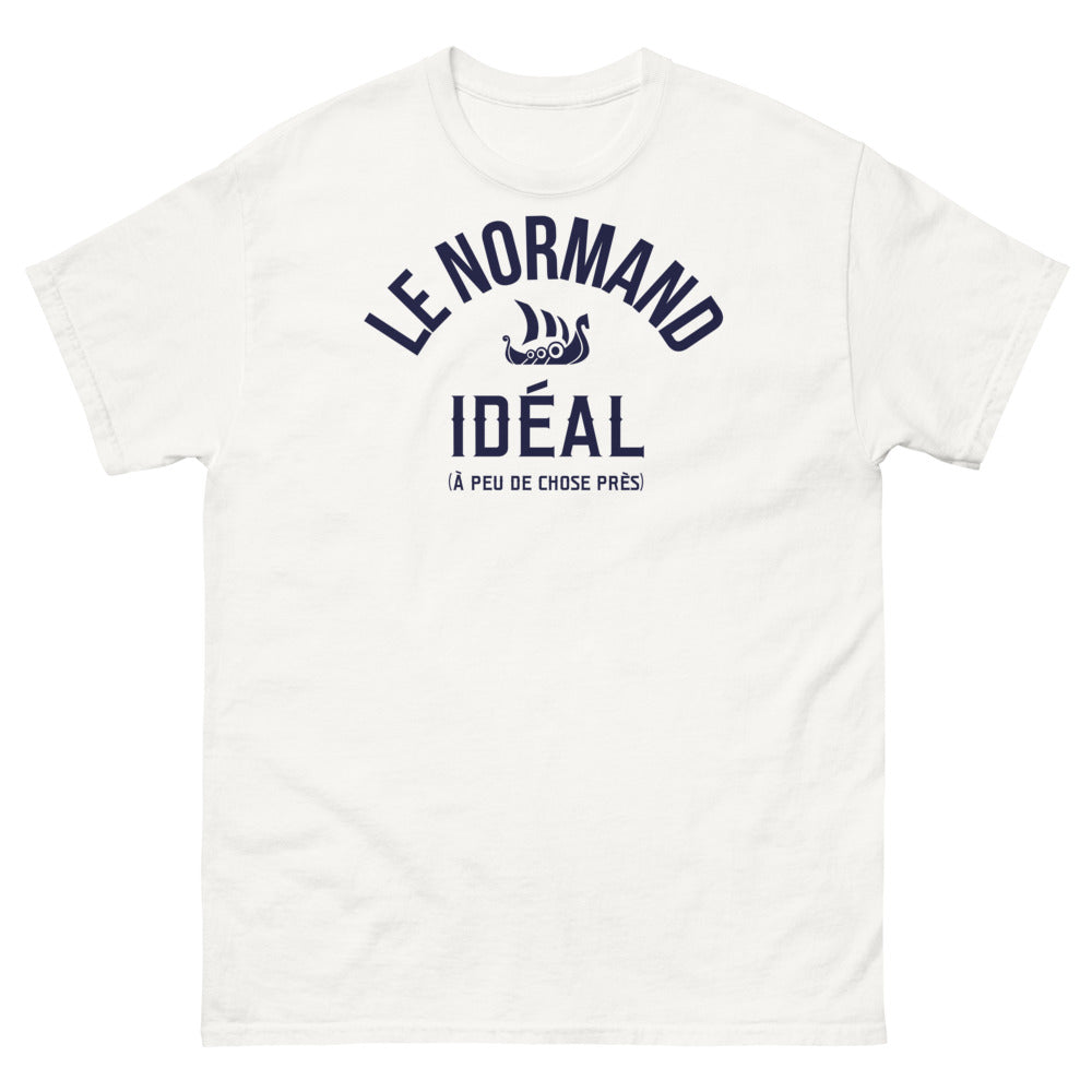 T-shirt Normand blanc - Normand Idéal à Peu de Chose Près