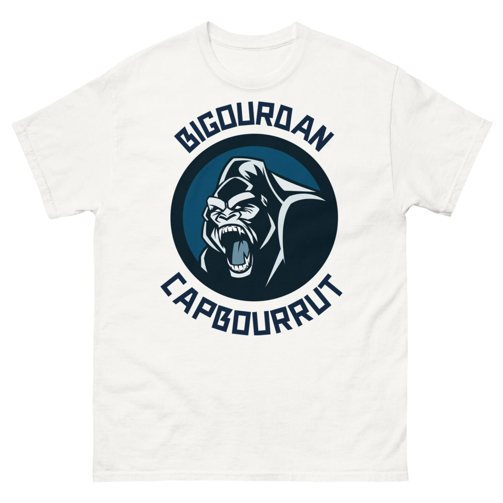 T-shirt Bigourdan blanc - Bigourdan Capbourrut humoristique