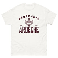Thumbnail for T-shirt Ardèche blanc - Corps et Âme, amour pour mon pays