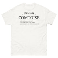 Thumbnail for T-shirt Comtois blanc - La Cancoillotte c'est la Vie