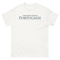 Thumbnail for T-shirt Portugal blanc - L'emmerdeuse idéale est Portugaise