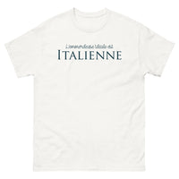 Thumbnail for T-shirt Italie blanc - L'Emmerdeuse Idéale est Italienne