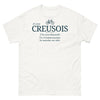 T-shirt Creuse blanc - Je suis Creusois, humour sur descente