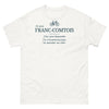 T-shirt Franc-Comtois blanc - Je suis Franc-Comtois, j'ai une descente que tu n'aimerais pas monter en vélo