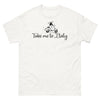 T-shirt Italie blanc - Take Me to Italy, charme nostalgique