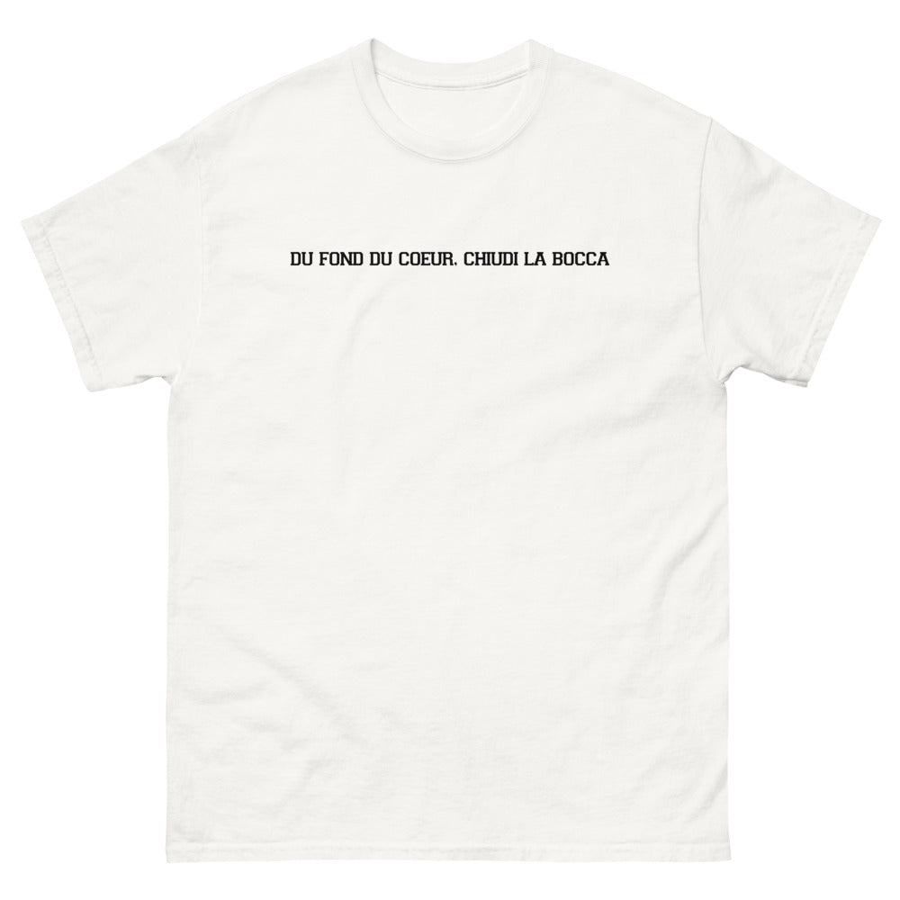T-shirt Provence blanc - Du fond du cœur, chiudi la bocca
