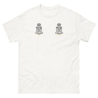 Thumbnail for T-shirt Catalan blanc - Je ne peux pas rester calme