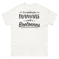 Thumbnail for T-shirt Bretagne blanc - Les meilleures mamans sont bretonnes