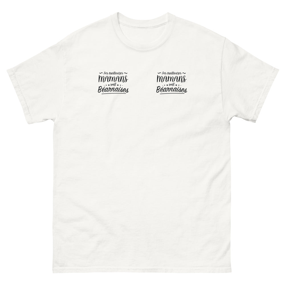 T-shirt Béarn blanc - Fierté des meilleures mamans