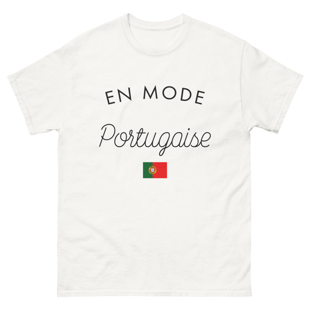 T-shirt Portugal blanc - En mode portugaise, hommage au fado