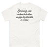 T-shirt Corse blanc - Emmenez-moi au bout de la terre