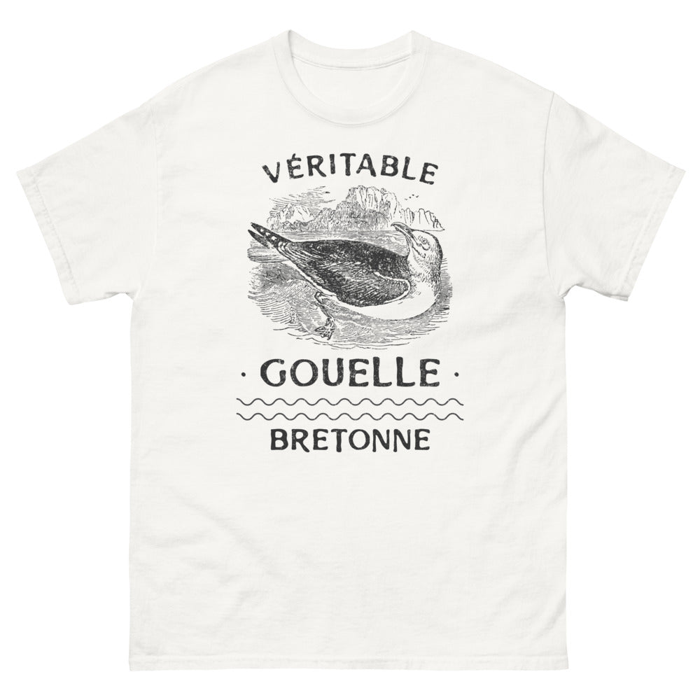 T-shirt Bretagne blanc - Véritable Gouelle Bretonne