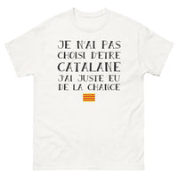 Thumbnail for T-shirt Catalogne blanc - Je n'ai pas choisi d'être catalane