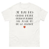 T-shirt Périgord blanc - J'ai eu de la chance !
