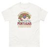T-shirt Portugal blanc - Ne déconne pas avec les Portugais !