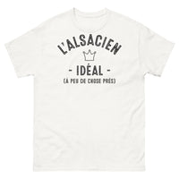 Thumbnail for T-shirt Alsace blanc - L'alsacien idéal à peu de chose près