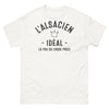 T-shirt Alsace blanc - L'alsacien idéal à peu de chose près
