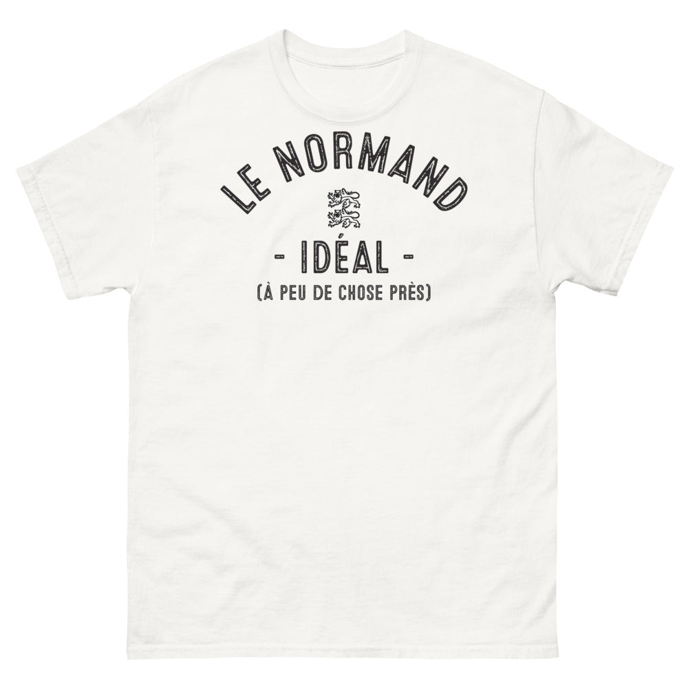 T-shirt Normandie blanc - Le Normand Idéal à Peu de Chose Près