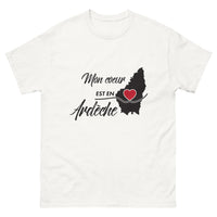 Thumbnail for T-shirt Ardèche blanc - Mon cœur est en Ardèche