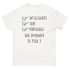 T-shirt Portugal blanc - Intelligente, Sexy et Portugaise