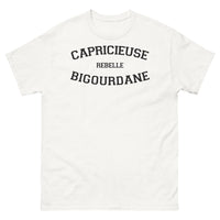 Thumbnail for T-shirt Bigourdanes blanc - Capricieuse rebelle des montagnes
