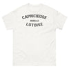 T-shirt Lot blanc - Capricieuse Rebelle avec humour