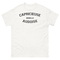 Thumbnail for T-shirt Aude blanc - Capricieuse Rebelle Audoise