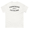 T-shirt Catalan blanc - Esprit capricieux et rebelle