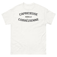 Thumbnail for T-shirt Corrèze blanc - Capricieuse Rebelle