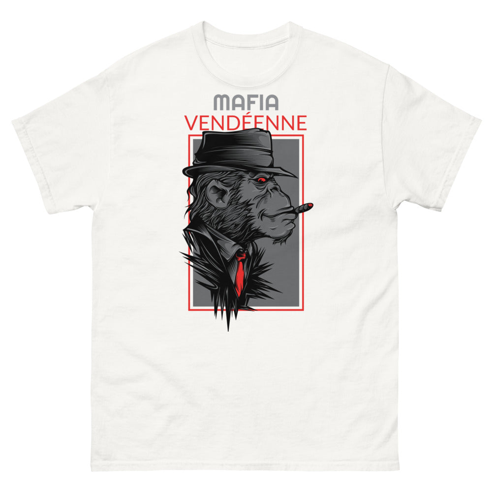 T-shirt Vendée blanc - Fierté Régionale avec humour
