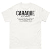 T-shirt Ardèche blanc - Caraque-n-ca-ra-k humoristique