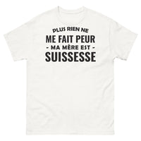 Thumbnail for T-shirt Suisse blanc - Plus rien ne me fait peur