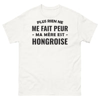 Thumbnail for T-shirt Hongrois blanc - Plus rien ne me fait peur