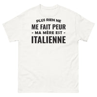 Thumbnail for T-shirt Italie blanc - Plus rien ne me fait peur, ma mère est italienne