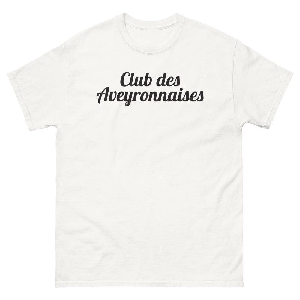 T-shirt Aveyron blanc - Fière et Détendue