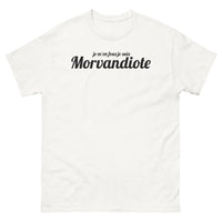 Thumbnail for T-shirt Morvandiote blanc - Je m'en fous, je suis Morvandiote