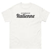 T-shirt Italie blanc - Je m'en fous, je suis Italienne