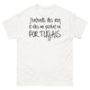 T-shirt Portugal blanc - J'entends des voix en portugais