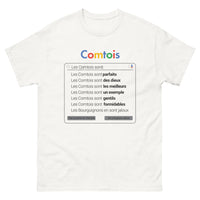 Thumbnail for T-shirt Franche-Comté blanc - Les Comtois sont parfaits