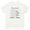 T-shirt Normandie blanc - Ode humoristique aux NormANDS