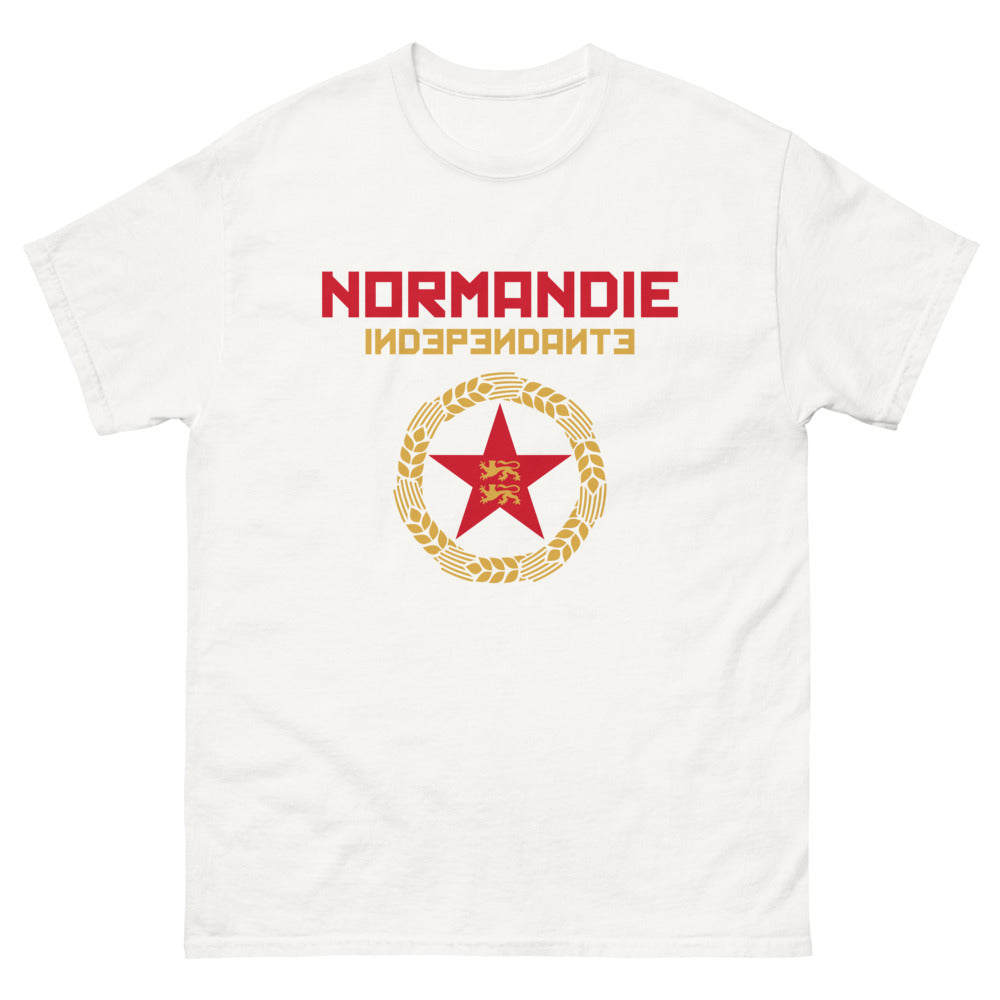 T-shirt Normandie blanc - Fierté Régionale à Porter