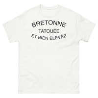 Thumbnail for T-shirt Bretagne blanc - Bretonne Tatouée et Bien Élevée