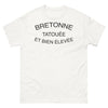 T-shirt Bretagne blanc - Bretonne Tatouée et Bien Élevée