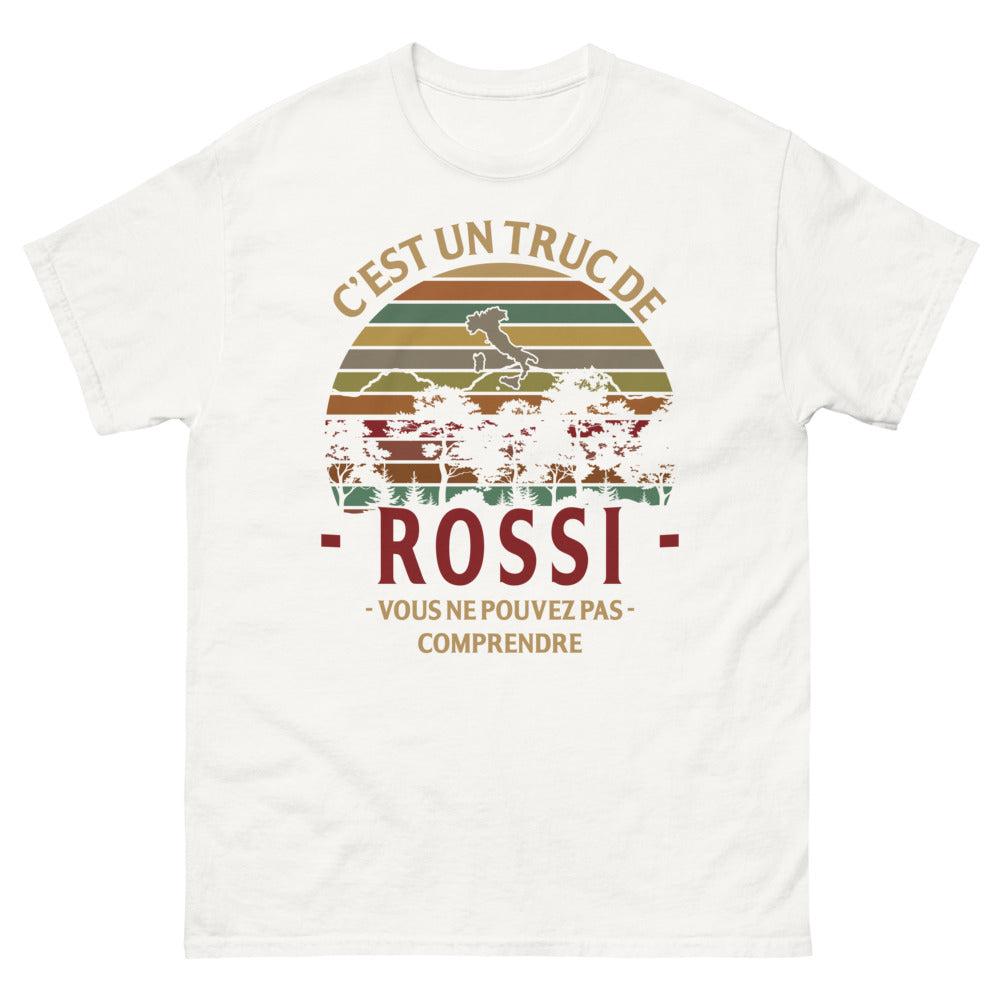 T-shirt Famille Rossi blanc - C'est un truc de Rossi