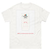 T-shirt homme blanc - Style boxer briefs humoristique
