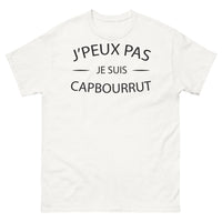 Thumbnail for T-shirt Sud-Ouest blanc - J'peux pas, je suis Capbourrut