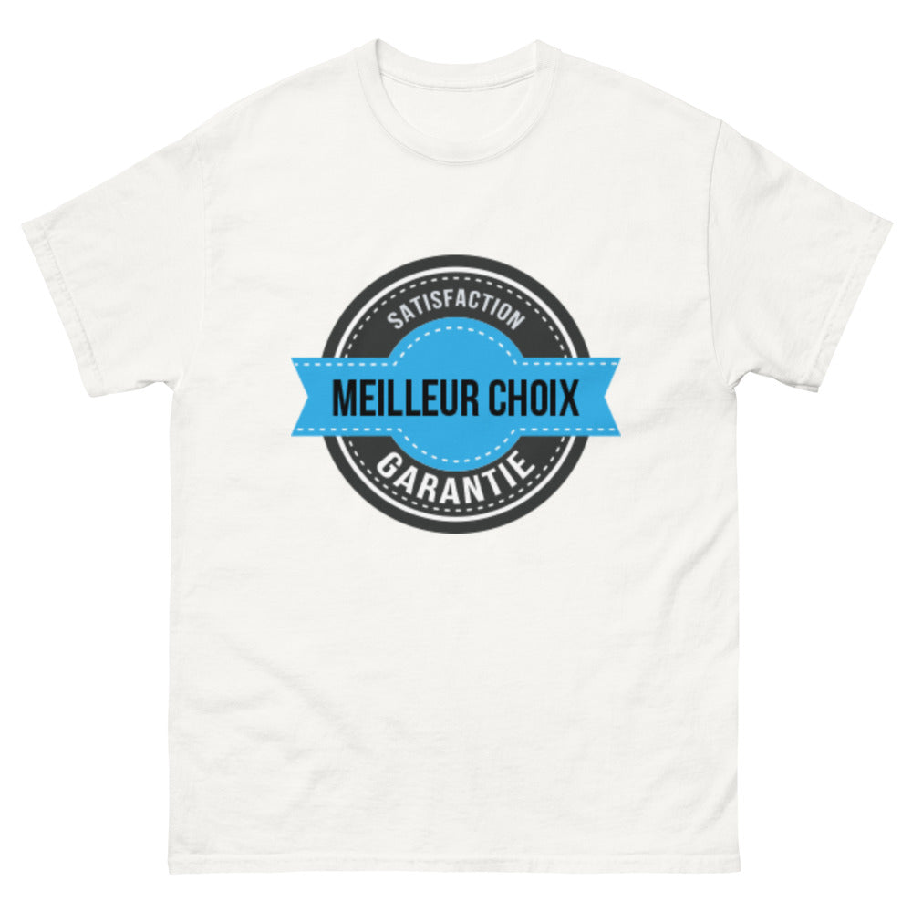 T-shirt Fierté Régionale blanc - Meilleur Choix Garantie