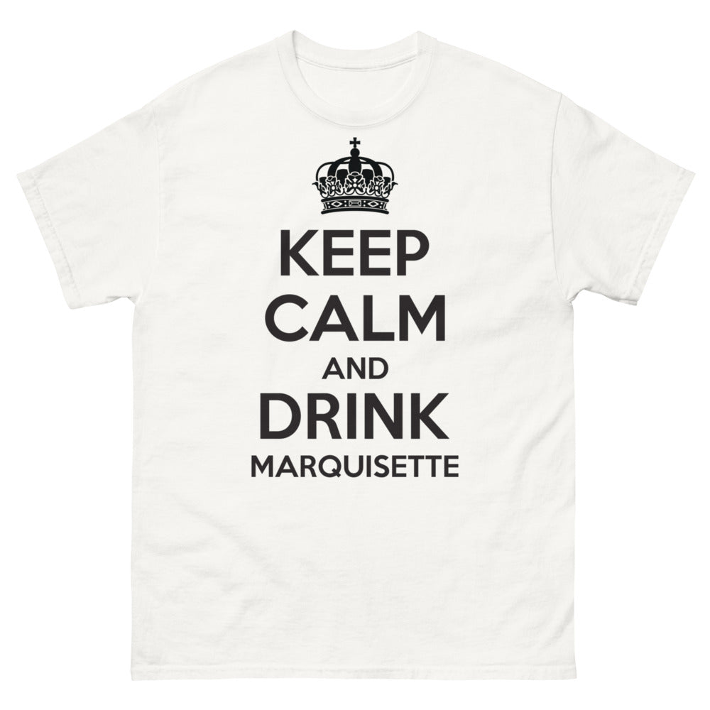 T-shirt Sud de la France blanc - Keep Calm et Drink Marquisette
