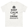 T-shirt Sud de la France blanc - Keep Calm et Drink Marquisette